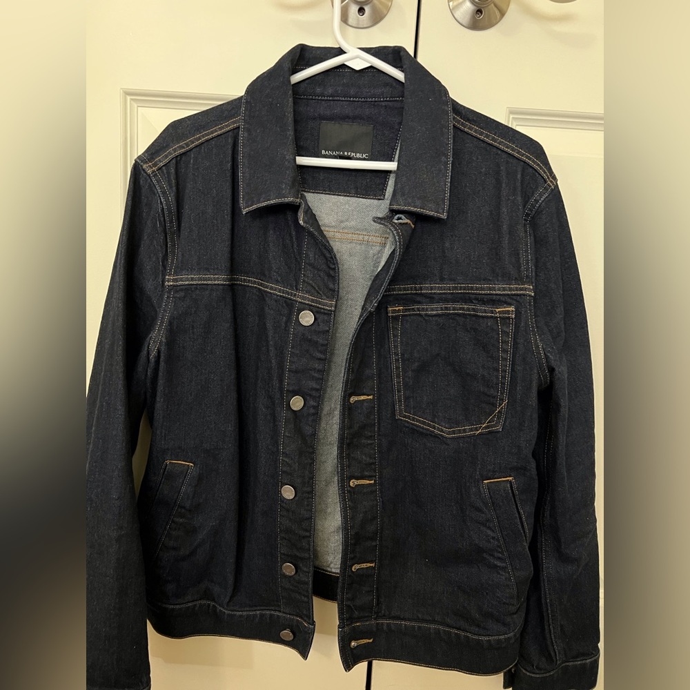 Like New - Banana Republic Classic Denim Jacket Medium